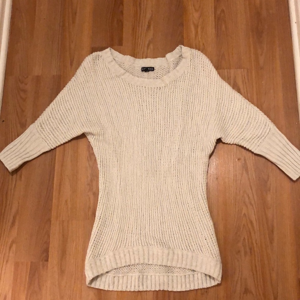 1/4 sleeve Knit sweater